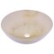 Novatto White Onyx Vessel Sink and Brushed Nickel Umbrella Drain NOSV-WOBN - alternate 2